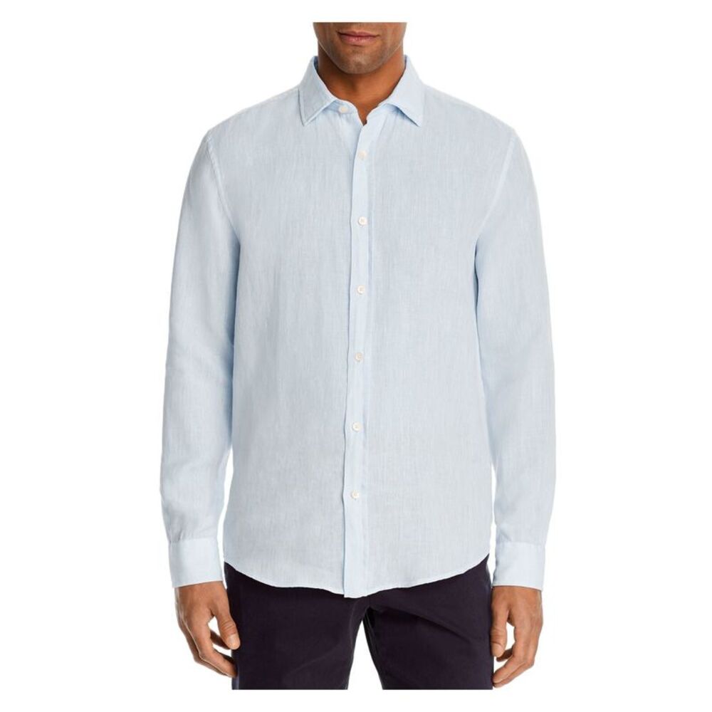 The Mens store Mens Light Blue Button Down Casual Shirt S